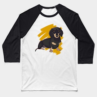 Chromatic dachshund Baseball T-Shirt